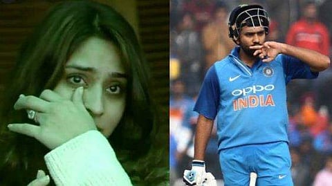 'ഞാന്‍ മൂന്നാം ഡബിള്‍ സെഞ്ച്വറി നേടിയപ്പോള്‍ അവള്‍ കരഞ്ഞു'- ഭാര്യ റിതികയെക്കുറിച്ച് രോഹിത് ശര്‍മ