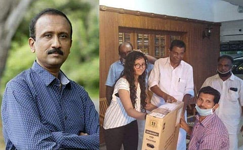 മകളുടെ പിറന്നാൾ ദിനത്തിൽ 15 ടിവിയും അഞ്ച് ടാബ്ലെറ്റും വിദ്യാർത്ഥികൾക്ക് നൽകി സന്തോഷ് ടി കുരുവിള; കയ്യടി