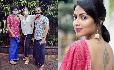 'മഴയത്ത് മുണ്ടുടുത്ത് ചായേം പഴമ്പൊരിം കഴിക്കണം'; മനോഹരമായ ആചാരങ്ങളെന്ന് അമല പോൾ