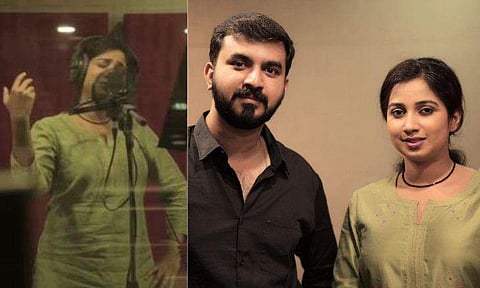 ഒറ്റ ബ്രേക്കുപോലും ഇല്ലാതെ മൂന്ന് മണിക്കൂർ തുടർച്ചയായ റെക്കോഡിങ്; ശ്രേയ ഘോഷാൽ ജീവാംശമായ് പഠിച്ചു പാടിയത് ഇങ്ങനെ; വിഡിയോ