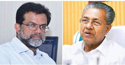 രാജീവ് സദാനന്ദന്‍ മുഖ്യമന്ത്രിയുടെ പ്രത്യേക ഉപദേഷ്ടാവ് ; നിയമനം കോവിഡ് പശ്ചാത്തലത്തില്‍