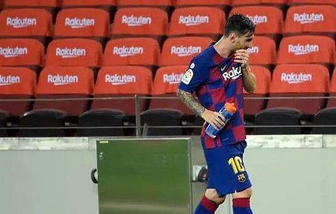 ബാഴ്‌സ സ്ഥിരതയില്ലാത്ത ദുര്‍ബലര്‍; ലാ ലീഗ കിരീടം നഷ്ടപ്പെട്ടതോടെ ആഞ്ഞടിച്ച് മെസി