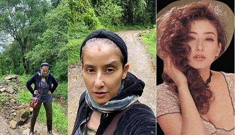 കരുത്ത് വീണ്ടെടുക്കാൻ കാടുകയറി മനീഷ കൊയ്രാള; കാൻസർ അതിജീവന വഴിയിൽ താരം