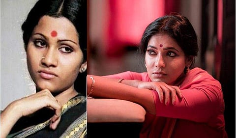 ശോഭയെപ്പോലെ കണ്ണെഴുതി പൊട്ടുതൊട്ട് രേഷ്മ, പിറന്നാൾ ദിനത്തിൽ ഇഷ്ടതാരത്തിന് ആദരം; ചിത്രങ്ങൾ