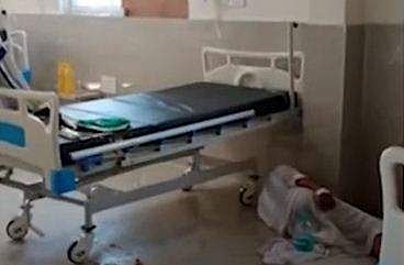 കോവിഡ് രോഗി ആശുപത്രി കട്ടിലില്‍ നിന്ന് വീണ് മരിച്ചു;  തിരിഞ്ഞുനോക്കാതെ അധികൃതര്‍