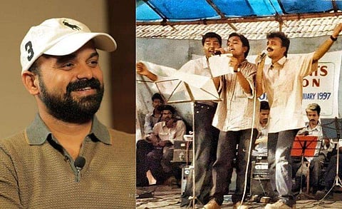 ‘അല്ലിയാമ്പൽ കടവിൽ‌’, സുഹൃത്തുക്കൾക്കൊപ്പം സ്റ്റേജിൽ തകർത്ത പാട്ട്; കല്ലേറ് കിട്ടാതെ എസ്കേപ്പായെന്ന് ചാക്കോച്ചൻ