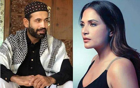 ''ഇര്‍ഫാന്‍ പഠാന്‍ അടുത്ത ഹഫീസ് സയിദ്'', അറപ്പുളവാക്കുന്നതായി പേസര്‍; മറുപടിയുമായി ബോളിവുഡ് താരം റിച്ച ഛദ്ദ