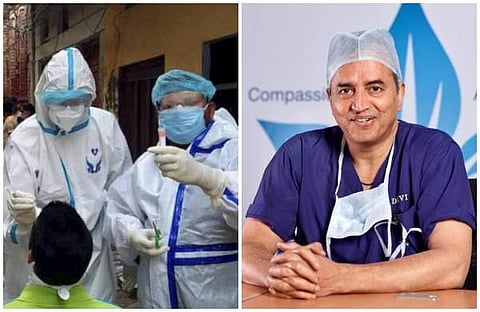 കോവിഡ് പോരാട്ടത്തിന് 50,000 ഡോക്ടര്‍മാരേയും 2ലക്ഷം നഴ്‌സുമാരേയും കൂടി വേണ്ടിവരും