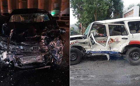 മദ്യലഹരിയില്‍ 19കാരന്റെ കാര്‍ അമിതവേഗതയില്‍, പട്രോള്‍ വാഹനം വായുവില്‍ 15 അടി ഉയര്‍ന്ന് നിലംപതിച്ചു; പൊലീസുകാരന്‍ മരിച്ചു