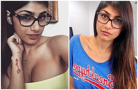 സ്‌ഫോടനത്തില്‍ തകര്‍ന്ന ജന്‍മനാടിനെ സഹായിക്കാന്‍ മിയ ഖലീഫ; കണ്ണട ലേലത്തില്‍, 75 ലക്ഷം കടന്നു