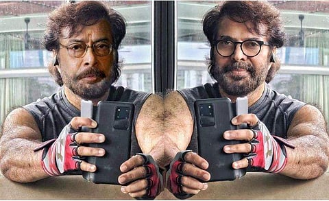 'ആഹാ, അത്രയ്ക്കായോ'; മമ്മൂട്ടിയുടെ വൈറൽ ചിത്രം അടിച്ചുമാറ്റി ജനാർദ്ദനൻ; ആശാന് കയ്യടിച്ച് ആരാധകർ
