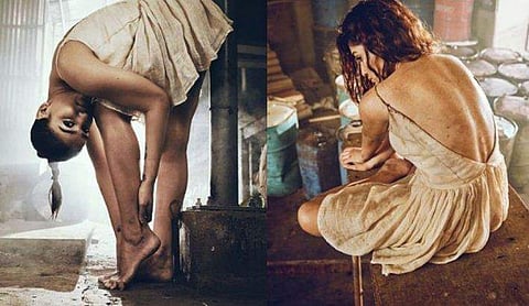 'അവയവങ്ങളെ ഭൂമി അവകാശപ്പെടുത്തുമ്പോള്‍ നിങ്ങള്‍ ശരിക്കും നൃത്തം വയ്ക്കും'; കിടിലന്‍ ഫോട്ടോഷൂട്ടുമായി സാനിയ ഇയ്യപ്പന്‍ 