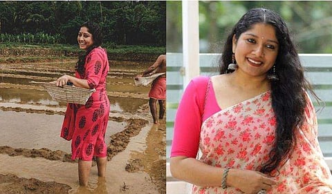 ഈ വർഷത്തെ കർഷകശ്രീ അവാർഡ് ഞാൻ വിട്ടുകൊടുക്കില്ല; വയലിൽ പണിയെടുത്ത് അനുമോൾ