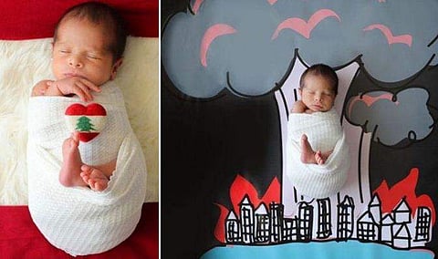 സ്‌ഫോടനത്തിനിടെ, മൊബൈല്‍ വെളിച്ചത്തില്‍ പിറന്ന 'അത്ഭുത ശിശു'; ജനിച്ച് ദിവസങ്ങള്‍ക്കുള്ളില്‍ ഇന്‍സ്റ്റഗ്രാമില്‍ 'സജീവം'