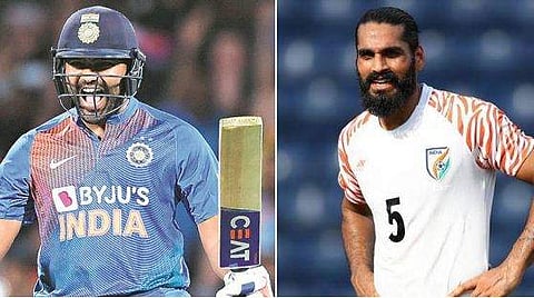 രോഹിത് ശര്‍മയ്ക്ക് ഖേല്‍രത്‌ന; ഒളിമ്പ്യന്‍ ജിന്‍സി ഫിലിപ്പിന് ധ്യാന്‍ചന്ദ് പുരസ്‌കാരം; ഇഷാന്തിനും സന്ദേശ് ജിങ്കനും അര്‍ജ്ജുന