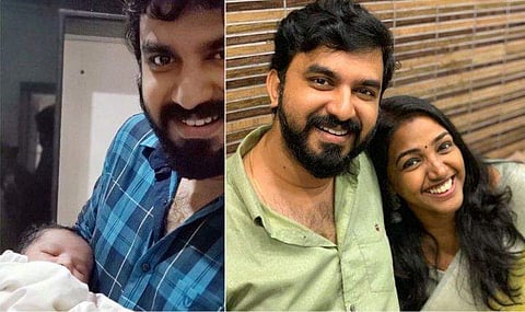 കൈലാസിന്റെ മകൻ സമന്യൂ രുദ്ര; മകനൊപ്പമുള്ള ആദ്യ ചിത്രവുമായി കൈലാസ് മേനോൻ