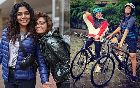 സൈക്കിള്‍ സവാരിക്കിറങ്ങി റിമയും പാര്‍വതിയും; പരിഭവം അറിയിച്ച് ഗീതു മോഹന്‍ദാസ്  