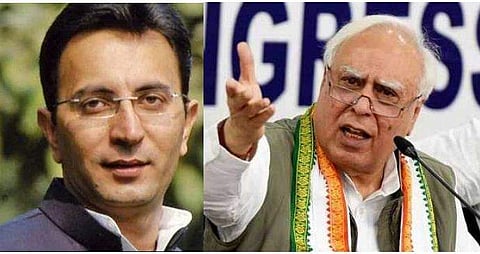 ജിതിൻ പ്രസാദ, കപിൽ സിബൽ