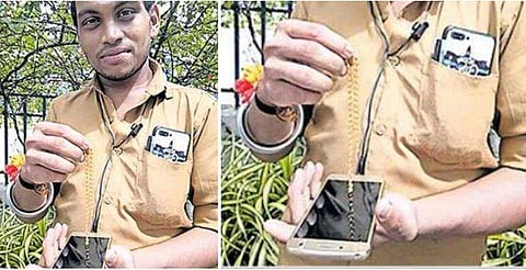 500 രൂപയുടെ ഓട്ടക്കൂലിക്കു പകരം നല്‍കിയത് 2 പവന്‍ സ്വര്‍ണമാല ; കൂടാതെ മൊബൈല്‍ ഫോണും ; അമ്പരന്ന് ഓട്ടോഡ്രൈവര്‍ 