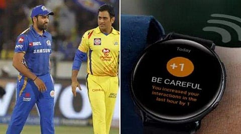 രണ്ട് മീറ്റര്‍ അകലം തെറ്റിച്ചാല്‍ പിടിക്കാന്‍ ബ്ലൂടൂത്ത് ബാന്‍ഡ്; ഐപിഎല്ലില്‍ കളിക്കാരെ നിരീക്ഷിക്കുന്നത് ഇങ്ങനെ