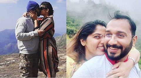 ഒന്നിച്ചിട്ട് അഞ്ചു വർഷം; പ്രിയതമനെ ചുംബിച്ച് മുക്ത; ചിത്രം