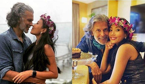 29-ാം പിറന്നാളിന് 29 കിലോമീറ്റര്‍ ഓടിതീര്‍ത്തു, അങ്കിതയ്ക്ക് ആശംസകളുമായി മിലിന്ദ്, ചിത്രങ്ങള്‍ 