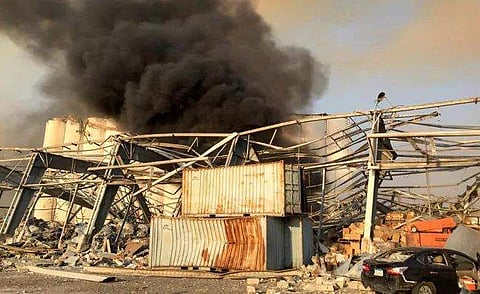 ലബനന്‍ തലസ്ഥാനമായ ബെയ്‌റൂട്ടില്‍ വന്‍ സ്‌ഫോടനം; പത്തുപേർ മരിച്ചു; നിരവധി പേർക്ക് പരിക്ക്