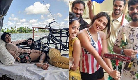 'ആ നിയമം ഞാൻ തെറ്റിക്കുകയാണ്', ലോക്ക്ഡൗണിൽ പഴയ ബന്ധങ്ങളിലേക്ക് മടങ്ങി അമല പോൾ; ചിത്രങ്ങൾ