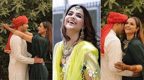 മോതിര മാറ്റത്തിന് അണിഞ്ഞൊരുങ്ങി പ്രാചി, വിവാഹം ഇന്ന്; ഹൽദി ചിത്രങ്ങൾ പുറത്തുവിട്ടു 