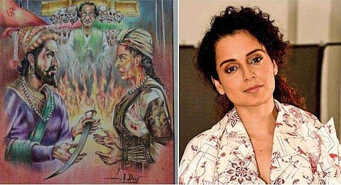 'രാവണനായി ഉദ്ധവ് താക്കറെ; കങ്കണയ്ക്ക് വാൾ കൈമാറി ശിവജി മഹാരാജ്'- വിമർശന ട്വീറ്റുമായി വീണ്ടും താരം 