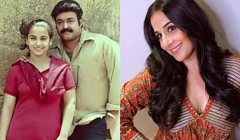 മോഹൻലാലിനൊപ്പമുള്ള അപൂർവ ചിത്രവുമായി വിദ്യാബാലൻ; വിചാരിച്ചത്ര മോശമല്ലെന്ന് താരം