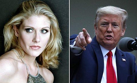 'സ്വകാര്യ ഭാഗങ്ങളില്‍ സ്പര്‍ശിച്ചു, ശരീരത്തില്‍ മുറുകെ പിടിച്ചു'- ട്രംപ് ലൈംഗികമായി പീഡിപ്പിച്ചുവെന്ന ആരോപണവുമായി മോഡല്‍