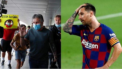 മെസിയുടെ ഭാവി എന്താകും? നിര്‍ണായക ചര്‍ച്ചയ്ക്കായി താരത്തിന്റെ പിതാവ് ബാഴ്‌സലോണയില്‍ 