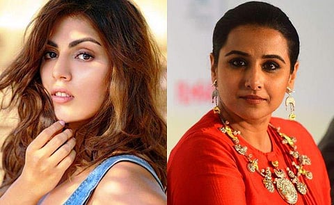 'റിയയെ അപമാനിക്കുന്നത് എന്റെ ഹൃദയം തകര്‍ത്തു'; പിന്തുണയുമായി വിദ്യാ ബാലന്‍