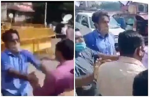 ലൈവ് റിപ്പോര്‍ട്ടിങ്ങിനിടെ കയ്യാങ്കളി; എന്‍സിബി ഓഫീസിന് മുന്നില്‍ ഏറ്റുമുട്ടി മാധ്യമപ്രവര്‍ത്തകര്‍ (വീഡിയോ)