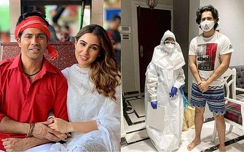 സ്വയം കോവിഡ് പരിശോധനയ്ക്ക് വിധേയനായി വരുണ്‍ ധവാന്‍, വിഡിയോ പങ്കുവച്ചു; കാരണമിത് 