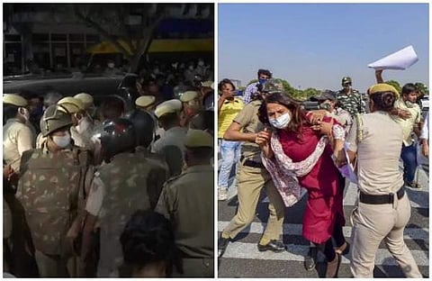 'അന്നും ഇന്നും ഞങ്ങള്‍ തെരുവില്‍; ഇവിടെയൊന്നും മാറിയിട്ടില്ല'; ഹത്‌റാസ് പെണ്‍കുട്ടിക്ക് നീതി വേണം, ഡല്‍ഹിയില്‍ പ്രതിഷേധം കനക്കുന്നു