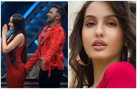 റിയാലിറ്റി ഷോയ്ക്കിടെ കൊറിയോഗ്രാഫര്‍ ശരീരത്തില്‍ സ്പര്‍ശിച്ചു; വീഡിയോ വൈറല്‍, പ്രതികരണവുമായി നൂറാ ഫതേഹി