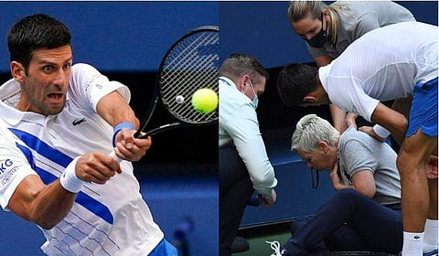 ജോക്കോവിച്ചിനെ യുഎസ് ഓപ്പണിൽ നിന്ന് അയോഗ്യനാക്കി 