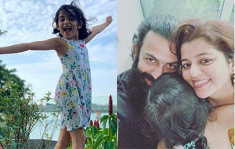 'ഇത്ര പെട്ടെന്ന് വലുതാകരുതെന്ന് ആഗ്രഹിക്കുന്നുണ്ട്, പക്ഷെ നിന്റെ വളര്‍ച്ചയെ അമ്പരപ്പോടെയാണ് നോക്കികാണുന്നത്'; അല്ലിക്ക് ഡാഡയുടെ ആശംസ