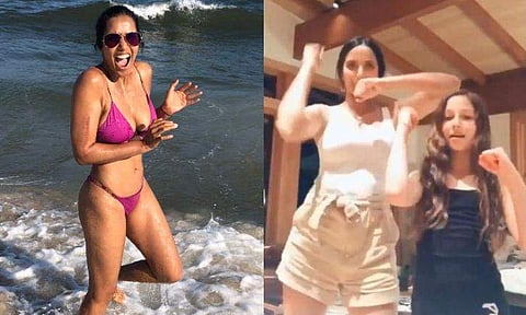 അമ്പതാം പിറന്നാൾ ആഘോഷത്തിന് പിന്നാലെ ആരാധകര്‍ പത്തുലക്ഷം കടന്നു; മകൾക്കൊപ്പം ക്യൂട്ട് നൃത്തവുമായി പദ്മലക്ഷ്മി, വിഡിയോ