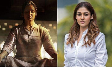 ലൂസിഫറിൽ മഞ്ജു വാര്യർ, നയൻതാര/ ഫേയ്സ്ബുക്ക്