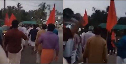 സിപിഎം മാര്‍ച്ച് / വീഡിയോ ദൃശ്യം