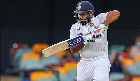 ബ്രിസ്‌ബെയ്ന്‍ ടെസ്റ്റില്‍ രോഹിത്തിന്റെ ബാറ്റിങ്/ഫോട്ടോ: എപി