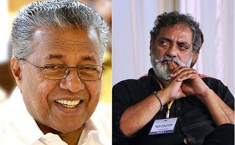 പിണറായി വിജയൻ, ജോയ് മാത്യു/ ഫയൽ ചിത്രം