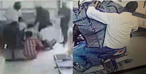 മുത്തൂറ്റ് കഴിഞ്ഞ ദിവസം നടന്ന കൊള്ള / സിസിടിവി ദൃശ്യങ്ങള്‍