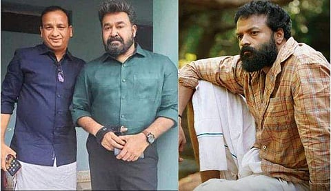 മോഹൻലാലിനൊപ്പം മുരളി കുന്നുംപുറത്ത്, വെള്ളത്തിൽ ജയസൂര്യ/ ഫേയ്സ്ബുക്ക്