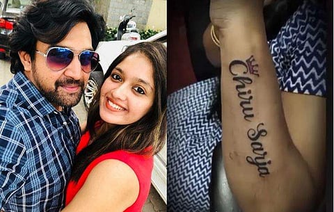 മേഘ്ന ഇൻസ്റ്റ​ഗ്രാമിൽ പങ്കുവച്ച ചിത്രം