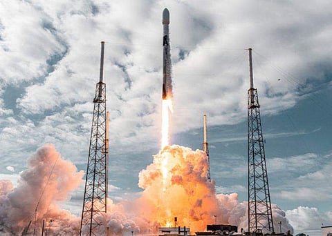 സ്‌പേസ് എക്‌സ് ഫാൽക്കൺ 9 റോക്കറ്റ്/ ചിത്രം: ട്വിറ്റർ