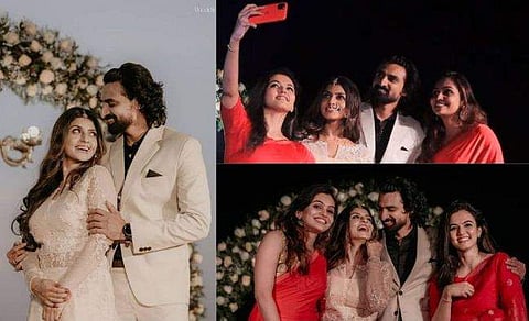 ആത്മീയ രാജന്റെ വിവാഹ റിസപ്ഷൻ/ ചിത്രം: ഇൻസ്റ്റ​ഗ്രാം